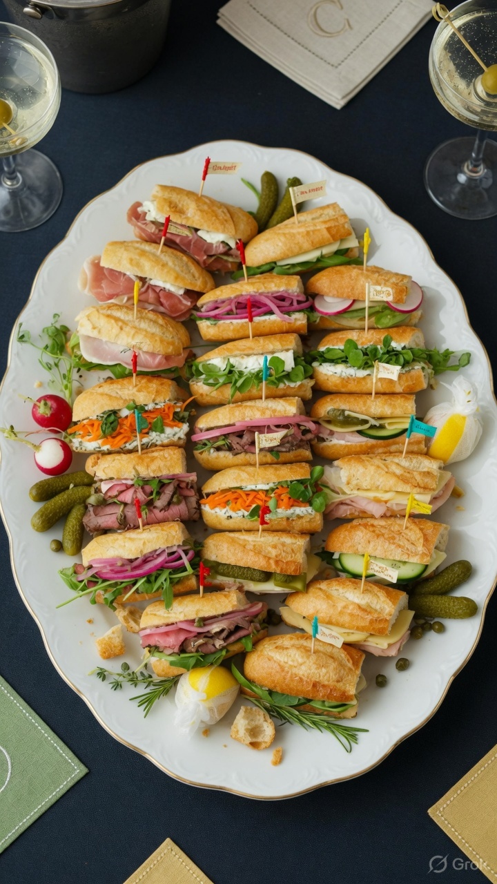 Gourmet Baguette Platter